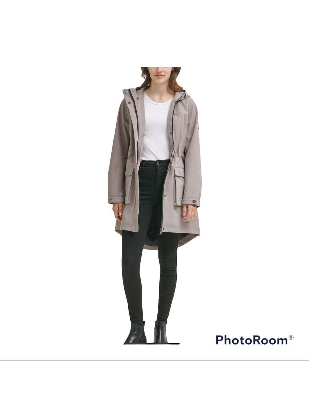 DKNY Ladies Water Resistant Parka